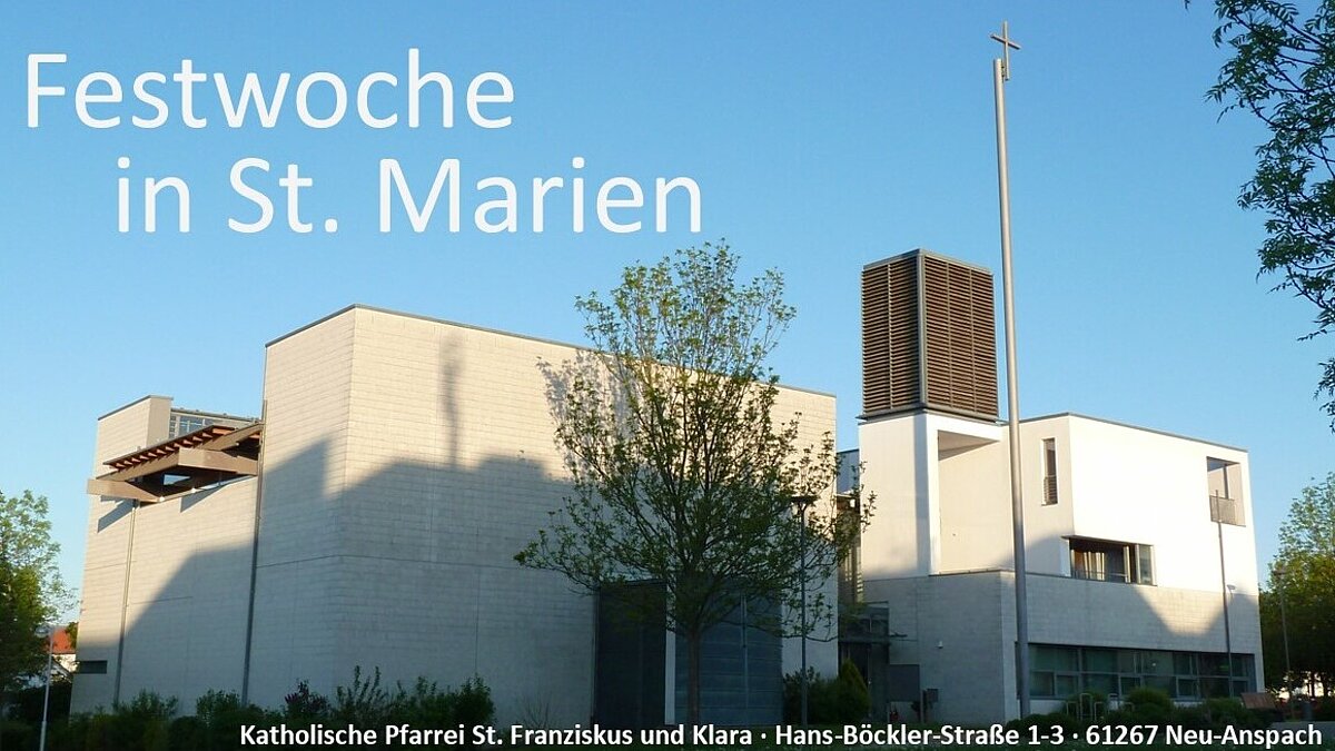 25 Jahre Kirchweih St. Marien